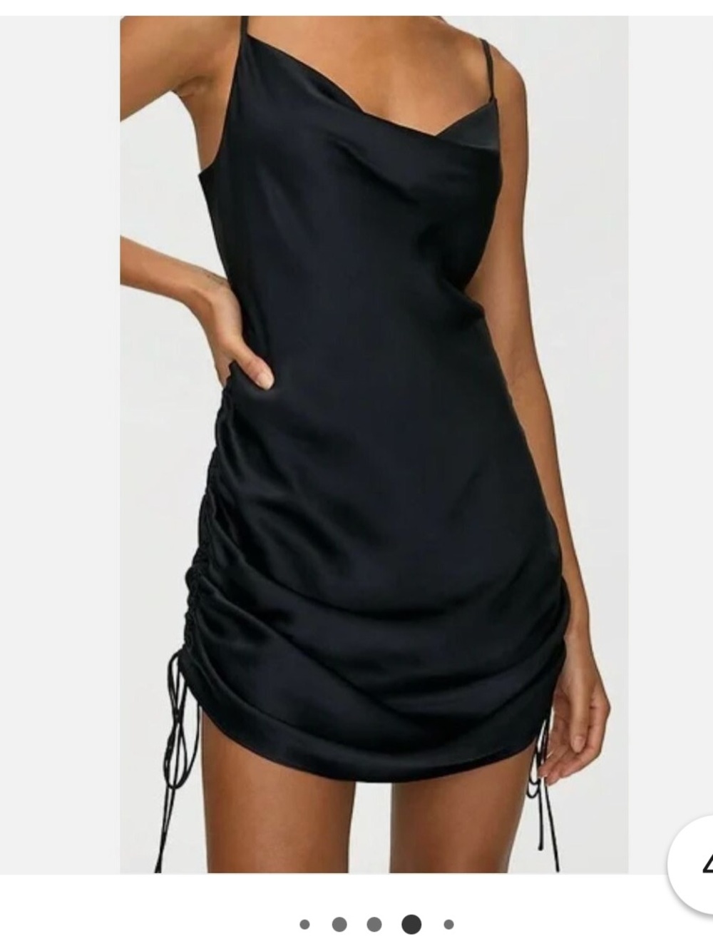 ARITZIA WILFRED ONLY SLIP DRESS LARGE